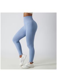 Intica - Legginsy treningowe modelujące sylwetkę z wysokim stanem Gulli. Stan: podwyższony. Kolor: brązowy. Materiał: tkanina. Sport: fitness #11