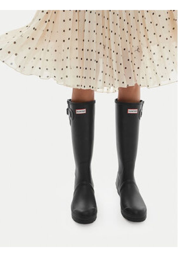 Hunter Kalosze CWB-HFW-004 Czarny. Kolor: czarny. Materiał: kauczuk