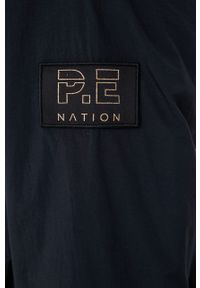 P.E Nation Kurtka damska kolor czarny zimowa. Okazja: na co dzień. Kolor: czarny. Materiał: tkanina, bawełna, dzianina. Sezon: zima. Styl: casual #2
