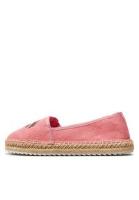 Tommy Jeans Espadryle Tjw Varsity Espadrille EN0EN02470 Różowy. Kolor: różowy. Materiał: materiał