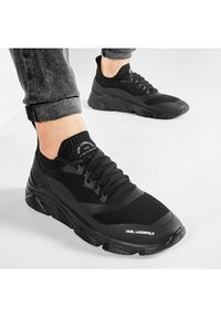 Karl Lagerfeld - KARL LAGERFELD Sneakersy KL51631 K0X Czarny. Kolor: czarny. Materiał: materiał #4