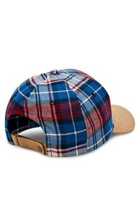 TOMMY HILFIGER - Tommy Hilfiger Czapka z daszkiem Th Monogram Tartan Cap AM0AM11991 Niebieski. Kolor: niebieski. Materiał: bawełna