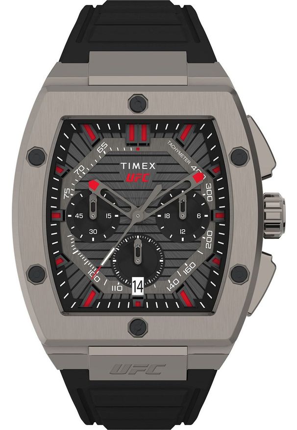 Zegarek Timex Zegarek męski Timex TW2V87400 czarny. Kolor: czarny