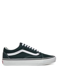 Vans Tenisówki Old Skool VN000D7ZPRM1 Zielony. Kolor: zielony. Materiał: materiał