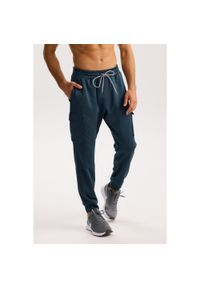 ROUGH RADICAL - Męskie spodnie dresowe Rough Radical Dynamic Pro Joggers Men. Kolor: niebieski. Materiał: dresówka. Sport: fitness