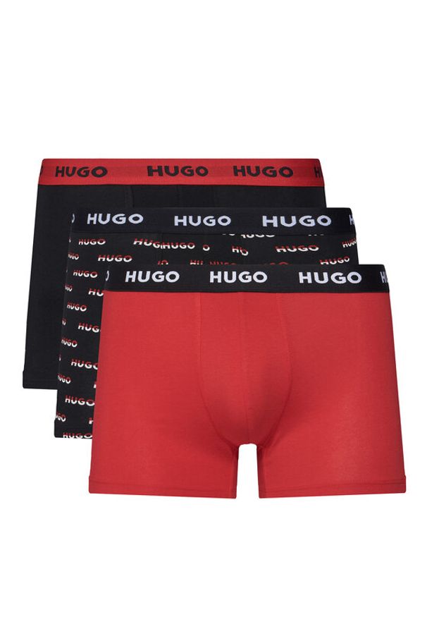 Hugo - HUGO Komplet bokserek 50532559 Kolorowy. Materiał: bawełna. Wzór: kolorowy