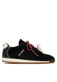 Steve Madden Sneakersy Mirage-Sm SM11003908 Czarny. Kolor: czarny. Materiał: skóra, zamsz