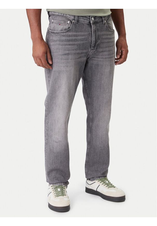 Tommy Jeans Jeansy Ryan DM0DM21215 Szary Slim Fit. Kolor: szary