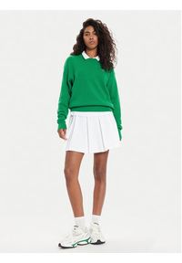 Lacoste Sweter AF9551 Zielony Regular Fit. Kolor: zielony. Materiał: wełna #5