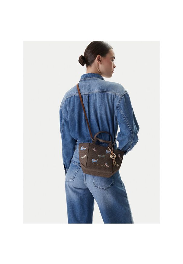 Torebka MICHAEL Michael Kors. Kolor: brązowy