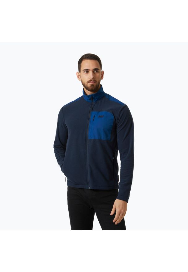Bluza trekkingowa męska Helly Hansen Daybreaker Block. Kolor: niebieski