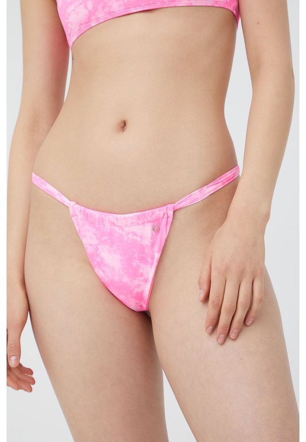 only - Only brazyliany kąpielowe Amanda kolor różowy. Kolor: różowy