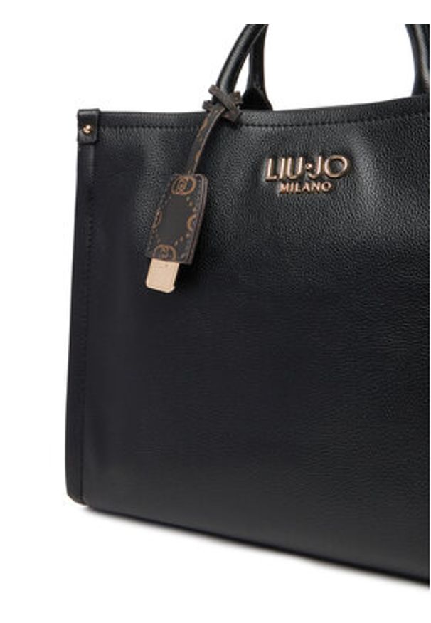 Liu Jo Torebka AF5206 E0058 Czarny. Kolor: czarny. Materiał: skórzane