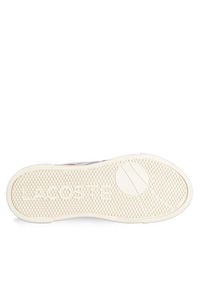 Lacoste Sneakersy L002 Evo Logo Tongue 747SFA0056 Biały. Kolor: biały. Materiał: materiał #4