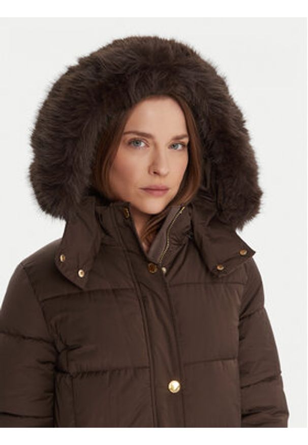 Marciano Guess Kurtka zimowa 5BGL18 7378A Brązowy Regular Fit. Kolor: brązowy. Materiał: syntetyk. Sezon: zima