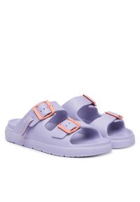 D.Franklin Klapki Vibe Foam 2 DFSH413005 Fioletowy. Kolor: fioletowy. Materiał: syntetyk #4
