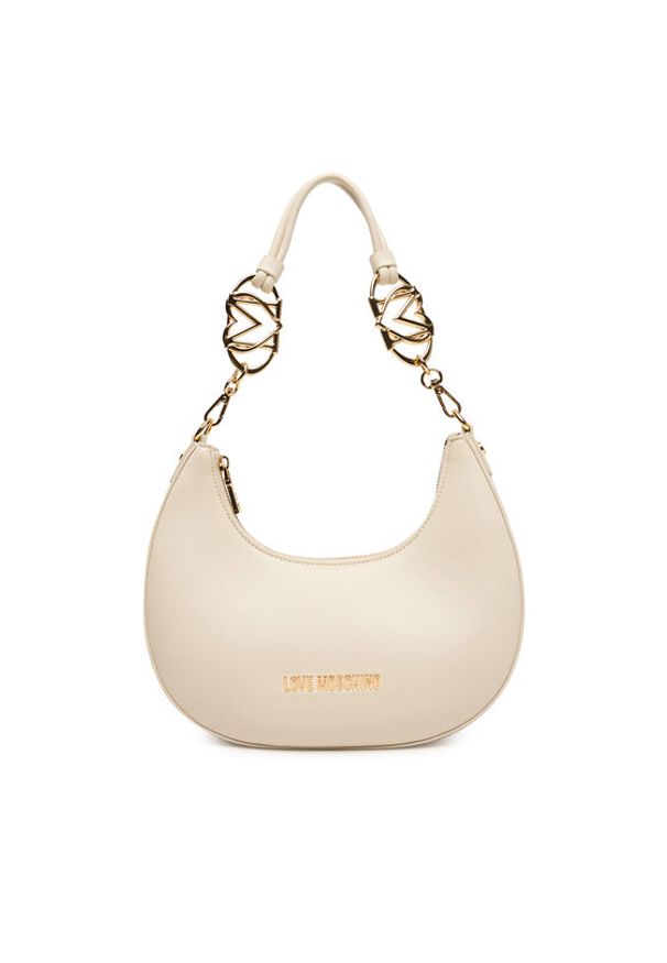 Love Moschino - LOVE MOSCHINO Torebka JC4048PP1NLF0110 Beżowy. Kolor: beżowy. Materiał: skórzane