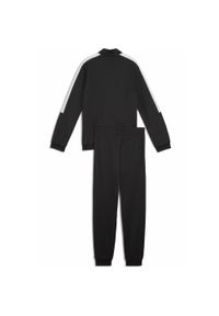 Puma - Młodzieżowy dres Poly Baseball PUMA Black. Kolor: zielony, wielokolorowy, czarny, brązowy. Materiał: dresówka. Wzór: nadruk. Styl: młodzieżowy