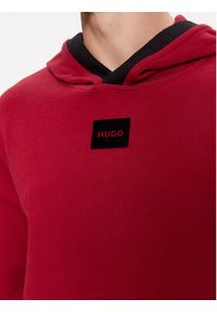 Hugo Bluza Daratscho_V 50496697 Czerwony Regular Fit. Kolor: czerwony. Materiał: bawełna #5