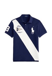 Polo Ralph Lauren Polo 710B21920001 Granatowy Regular Fit. Typ kołnierza: polo. Kolor: niebieski. Materiał: bawełna #2