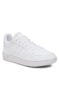 Adidas - adidas Sneakersy Hoops GW0433 Biały. Kolor: biały. Materiał: materiał #2
