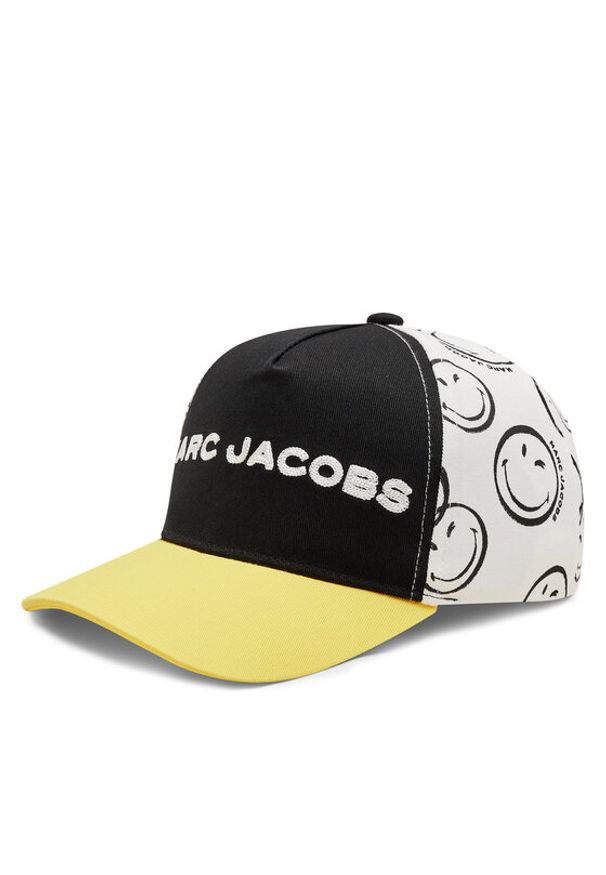 THE MARC JACOBS - The Marc Jacobs Czapka z daszkiem W60005 Czarny. Kolor: czarny. Materiał: bawełna, materiał