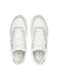 Calvin Klein Jeans Sneakersy Classic Cupsole Mg Nylon Mix YM0YM01304 Biały. Kolor: biały. Materiał: skóra #4