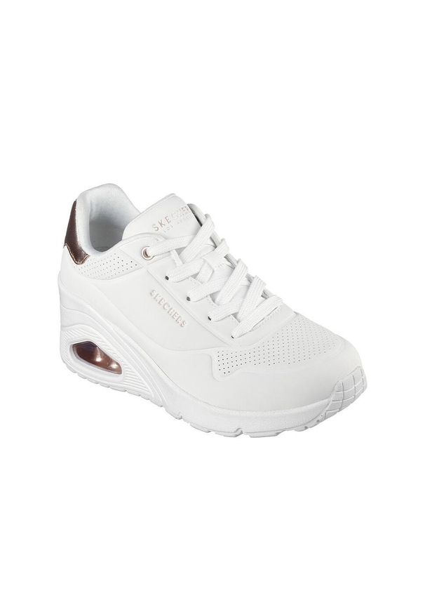 skechers - Buty na co dzień damskie SKECHERS UNO WEDGE - Hi Steps. Okazja: na co dzień. Kolor: biały