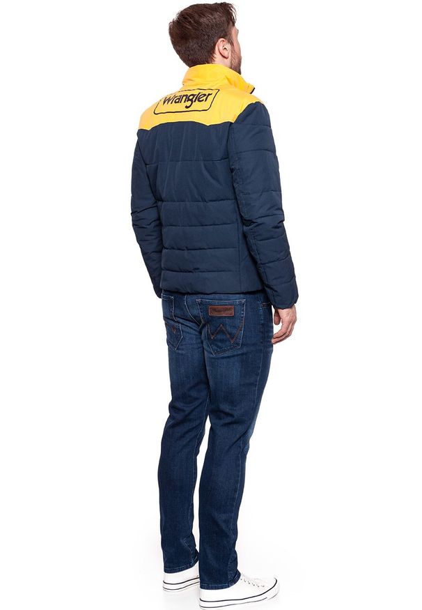 Wrangler - KURTKA ZIMOWA WRANGLER B&Y RODEO JKT NAVY W4753YC35 112129045. Sezon: zima