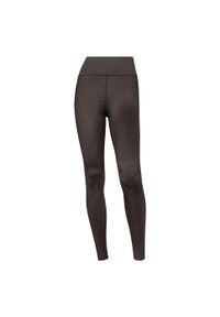 ANITA ACTIVE - legginsy sportowe Basic. Kolor: szary. Materiał: elastan, poliamid