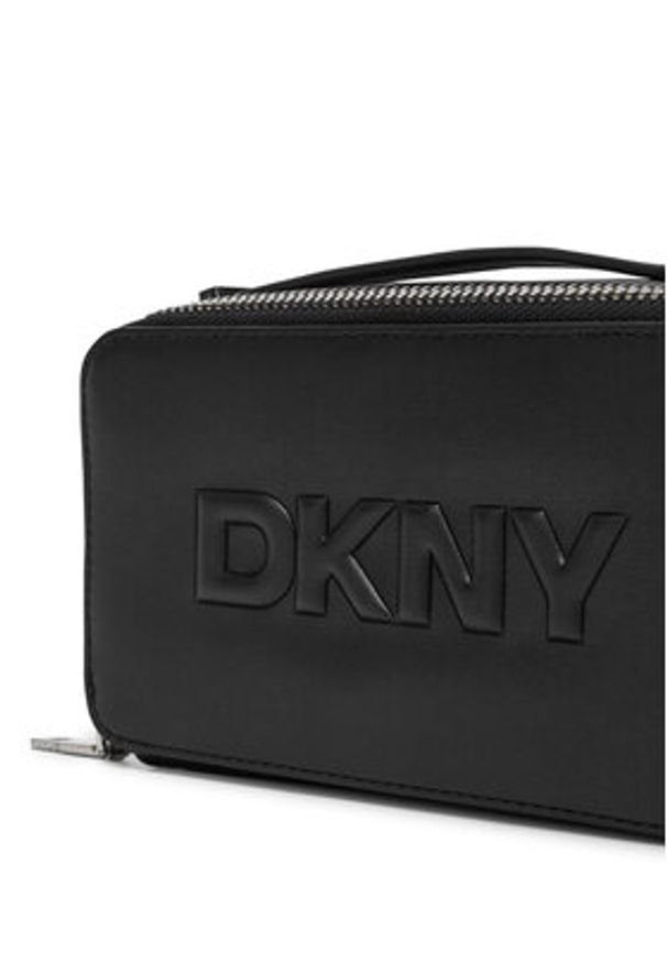 DKNY Torebka R44EZI35 Czarny. Kolor: czarny. Materiał: skórzane
