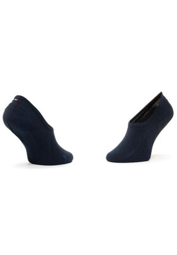 TOMMY HILFIGER - Tommy Hilfiger Skarpety krótkie 383024001 Granatowy. Kolor: niebieski. Materiał: materiał