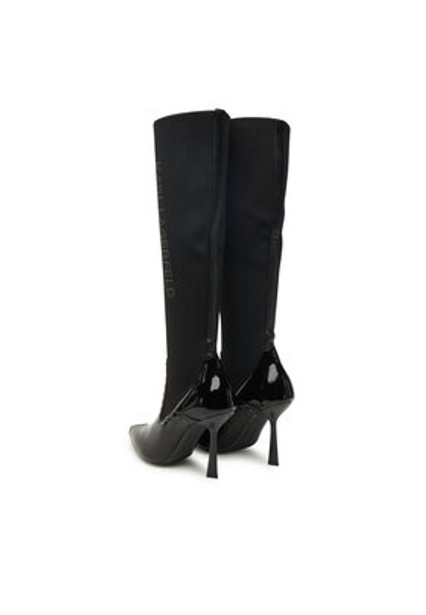 Karl Lagerfeld - KARL LAGERFELD Kozaki KL31373 Czarny. Kolor: czarny. Materiał: skóra