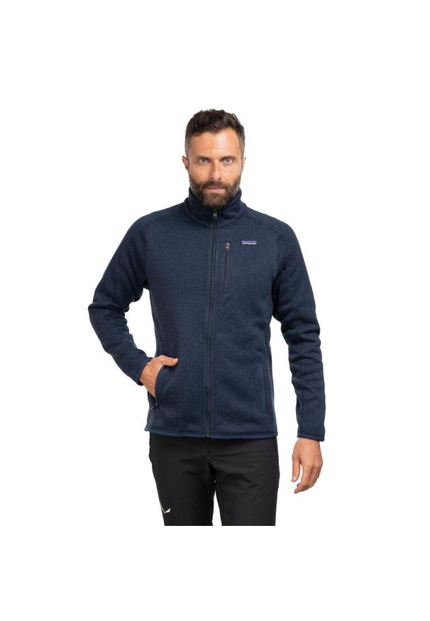 Patagonia - Kurtka polarowa męska Better Sweater. Kolor: niebieski. Materiał: polar