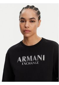 Armani Exchange Bluza XW000159 AF11851 UC001 Czarny Regular Fit. Kolor: czarny. Materiał: bawełna #5