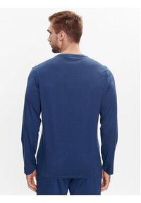 Polo Ralph Lauren Longsleeve 714899614002 Granatowy Regular Fit. Typ kołnierza: polo. Kolor: niebieski. Materiał: bawełna. Długość rękawa: długi rękaw #3