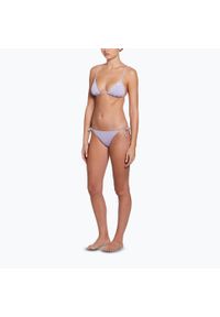 Góra od stroju pływackiego Nike Essential Triangle Bikini. Kolor: niebieski