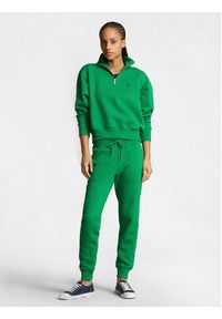 Polo Ralph Lauren Spodnie dresowe Mari 211839386031 Zielony Relaxed Fit. Kolor: zielony. Materiał: bawełna #4