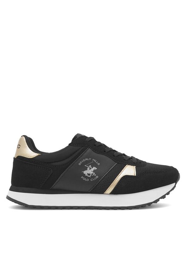Sneakersy Beverly Hills Polo Club. Kolor: czarny