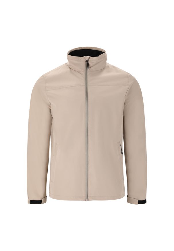 Windbreaker Whistler Kanone. Kolor: beżowy, wielokolorowy, zielony. Sport: turystyka piesza