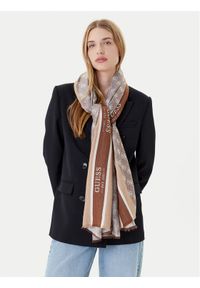 Guess Szal AM9565 POL03 Beżowy. Kolor: beżowy. Materiał: poliester, materiał