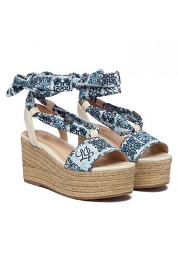 Liu Jo Espadryle Bali 03 SA6087 TX133 Niebieski. Kolor: niebieski. Materiał: materiał