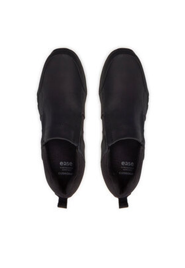 CAT Footwear Półbuty Opine P722312 Czarny. Kolor: czarny. Materiał: skóra, nubuk