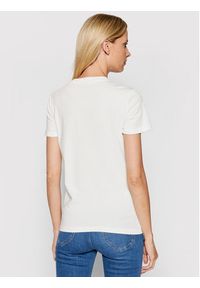 Lee T-Shirt Logo L44NEHNQ 112140116 Biały Slim Fit. Kolor: biały. Materiał: bawełna #5