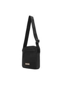 Calvin Klein Saszetka Sleek Reporter LV04D3180G Czarny. Kolor: czarny. Materiał: materiał #3