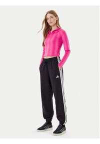 Adidas - adidas Bluza Half-Zip Graphic Football JW3638 Różowy Regular Fit. Kolor: różowy. Materiał: syntetyk #3