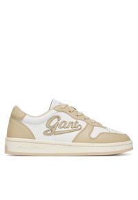 GANT - Gant Sneakersy 30531900 Beżowy. Kolor: beżowy. Materiał: skóra