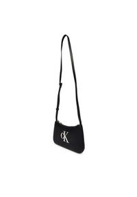 Calvin Klein Torebka Bold Ck Mini Bag LV04F1125G Czarny. Kolor: czarny. Materiał: skórzane #3