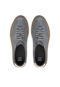 BOSS Sneakersy Kieran 50548715 Szary. Kolor: szary. Materiał: skóra #3