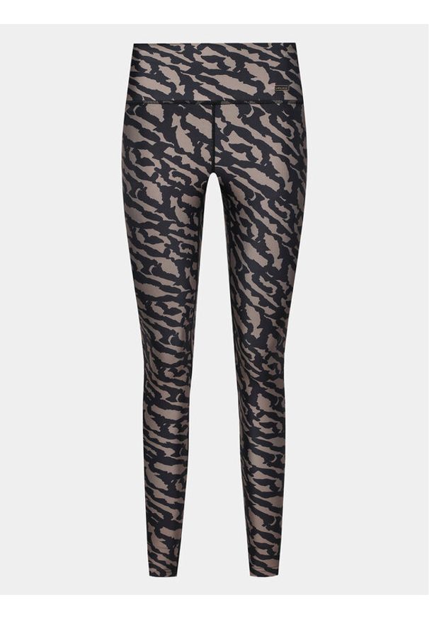 Athlecia Legginsy Mist W Printed Tights EA233310 Kolorowy Regular Fit. Materiał: syntetyk. Wzór: kolorowy